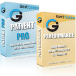 logiciel osteopathe pack patient pro performance gestion facture graphique statistique