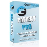 Solution logiciel GestOstéo PATIENT PRO gestion patient consultation facture ostéopathe